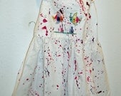Hand Painted Dress size 2/3 yrs