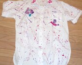 Hand Painted Big Shirt - Medium