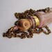 Alice in Wonderland Pink 'Drink Me' Bottle Pendant