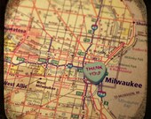 thank you milwaukee candy heart map art 5x5 ttv photo print - free shipping