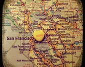 xoxo bay area custom candy heart map art 5x5 ttv photo print - free shipping