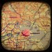 you rock baltimore candy heart map art 5x5 ttv photo print - free shipping