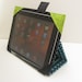 Geeky iPad case stand ipad cover in Space Invaders fabric