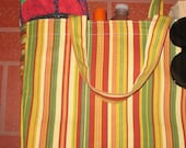 Jabanero Stripe shopper tote