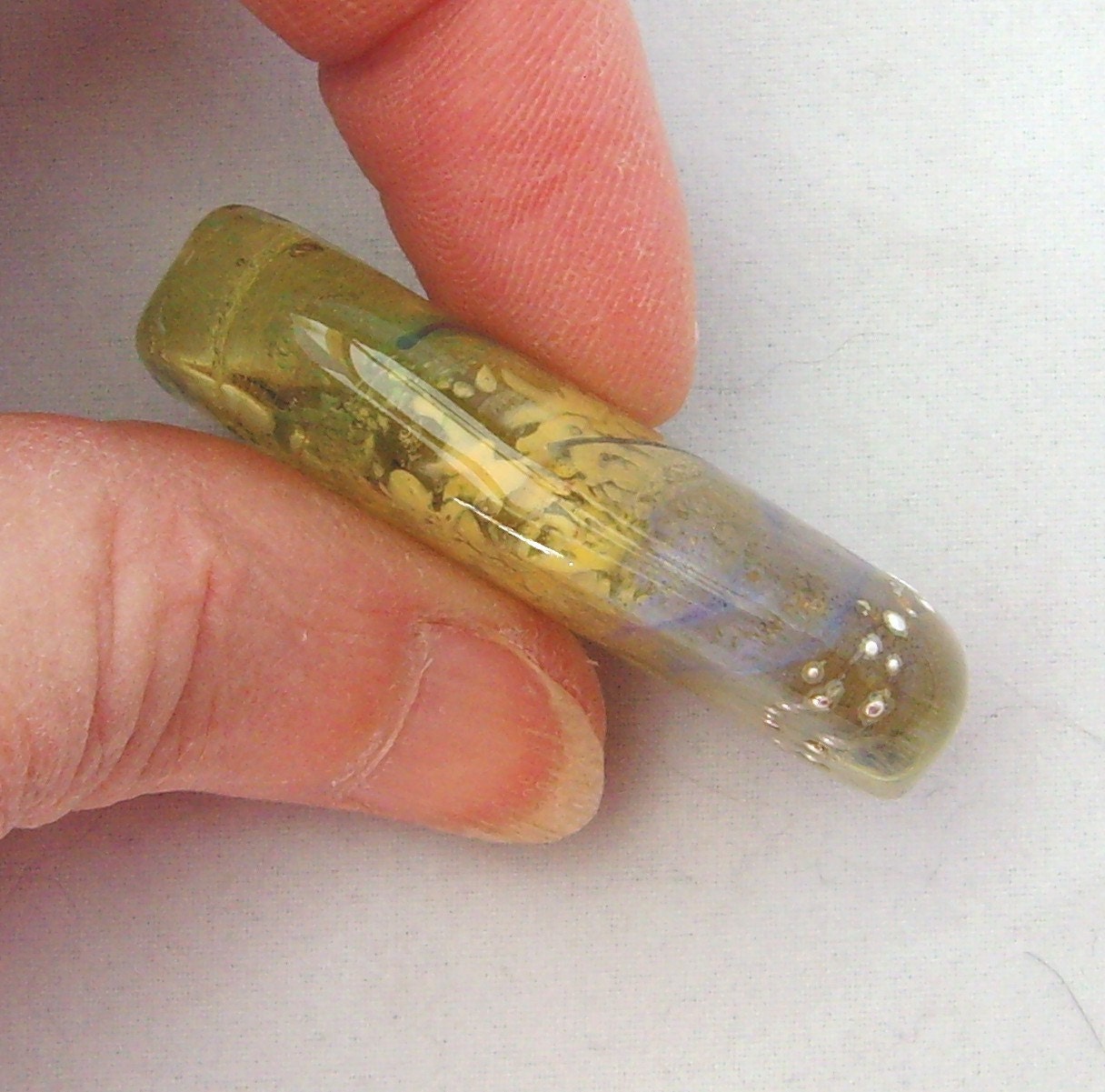 Fireballbeeds - A Spring Morning(tree bead) - Artisan Lampwork Bead (1 bead)