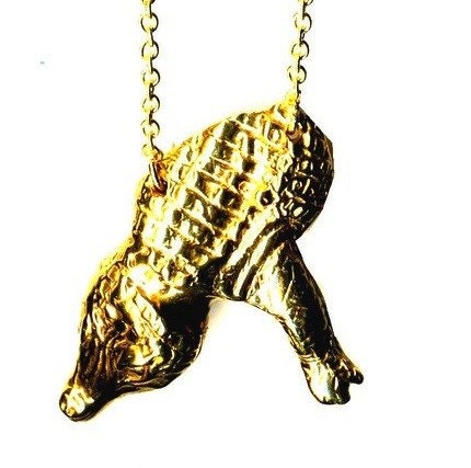 RABID FOX Alligator Necklace