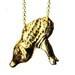 RABID FOX Alligator Necklace