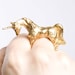 Golden Unicorn Ring