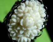 White Bouquet Ring