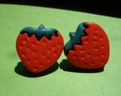 Little Strawberry Earrings