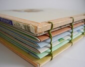 Handbound Coptic Cigar Box Recycled Notebook