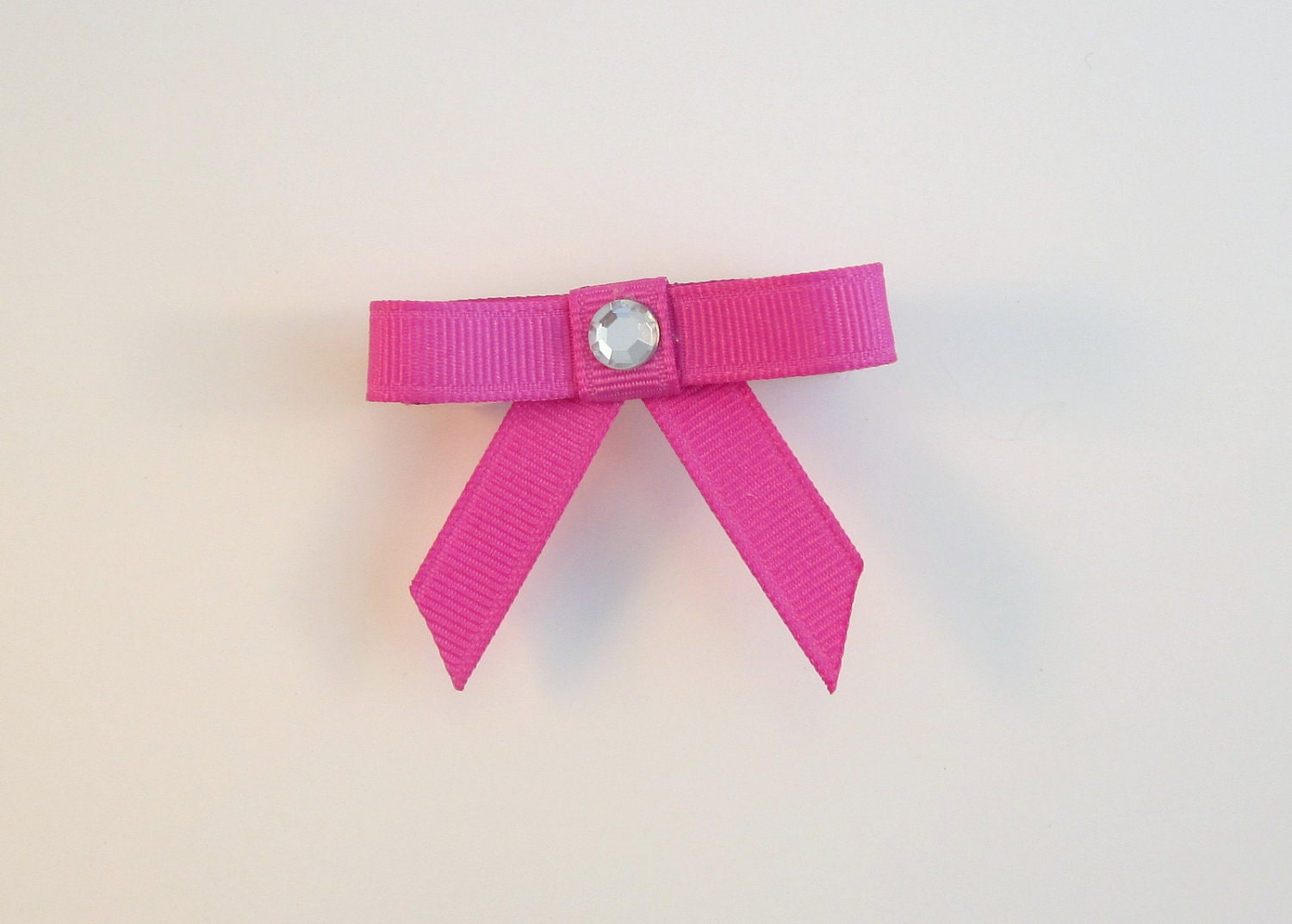 Bun Bow Saddleseat Horse Show Hair Bow Berry Pink