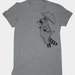 Raccoon with Umbrella Womens T-Shirt Small, Medium, Large, XL in 9 Colors