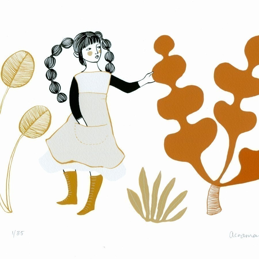 Limited Edition Print - Edible Weeds