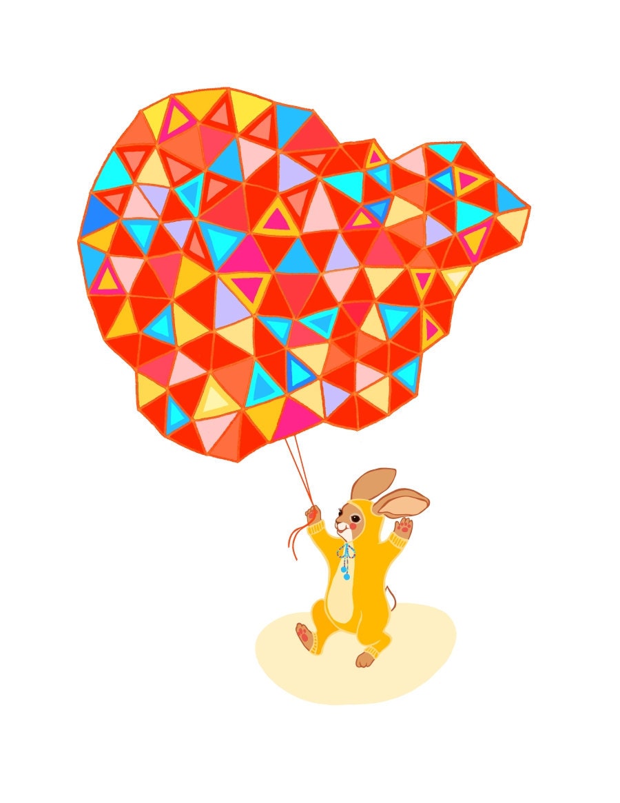 Holding Something Bright and Beautiful print Wall art