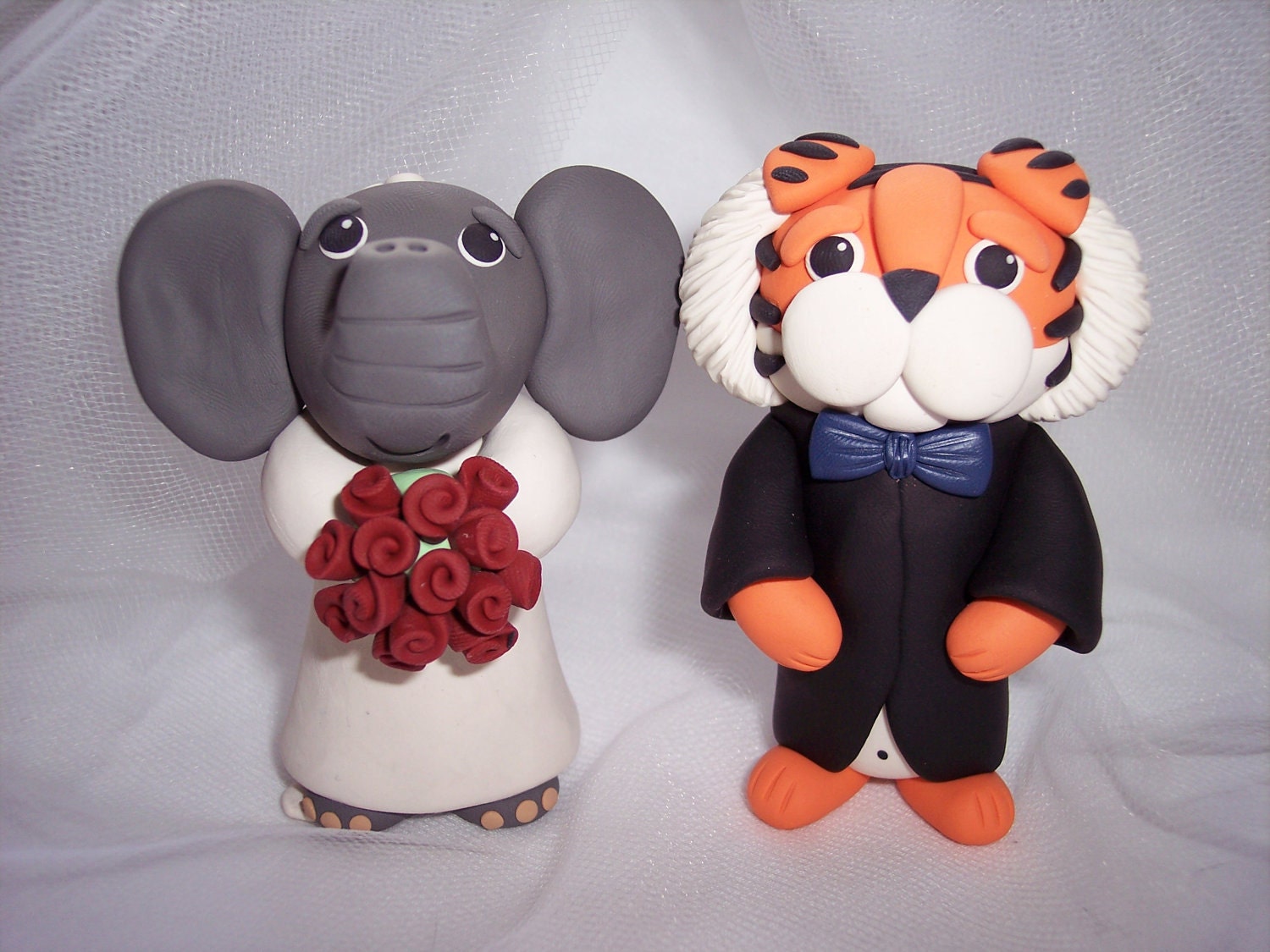 Clemson Wedding Cake Topper
