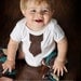 Around Town in Brown - 2pc Tiny Dot Brown tie appliqued Onesie and Kool Kid Leg warmer set for Children, Babies, Toddlers, Kids, Boys