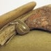 Grey Charlevoix Stone Fossilized Coral Beach Stone Pendant
