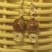 Lake Superior Agate and Sterling Silver Earrings