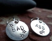 PICK THREE choose ANY three pair stamped disc earrings