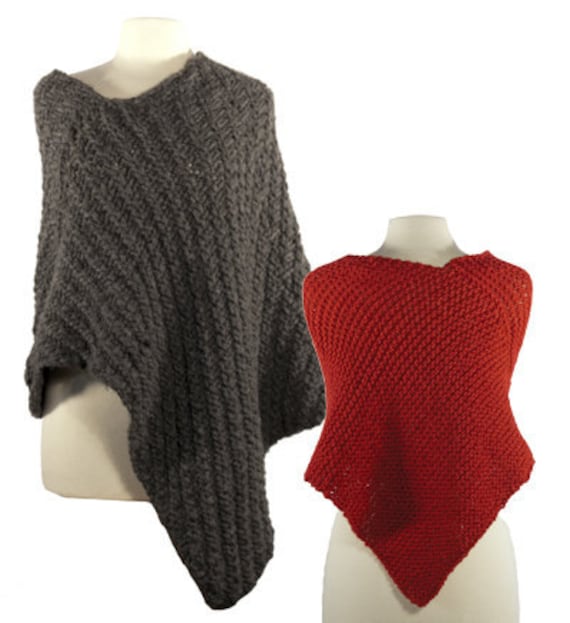 Knitting Queen | Free Knitting Patterns | Knitted Ponchos