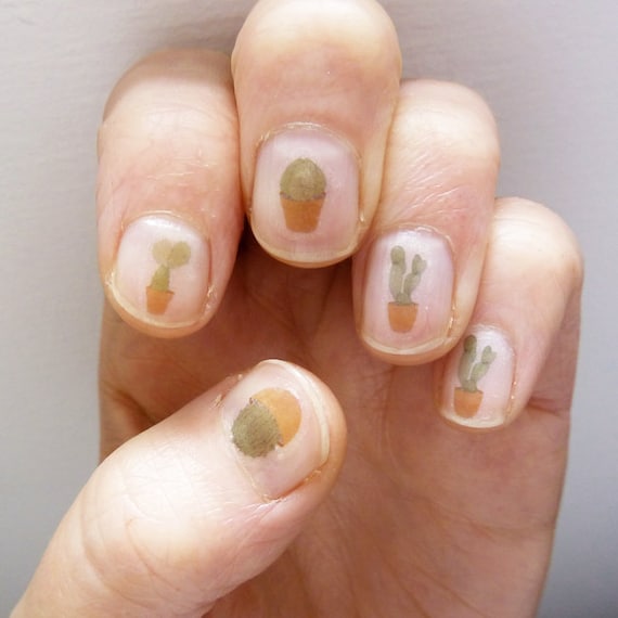 cacti nail transfers