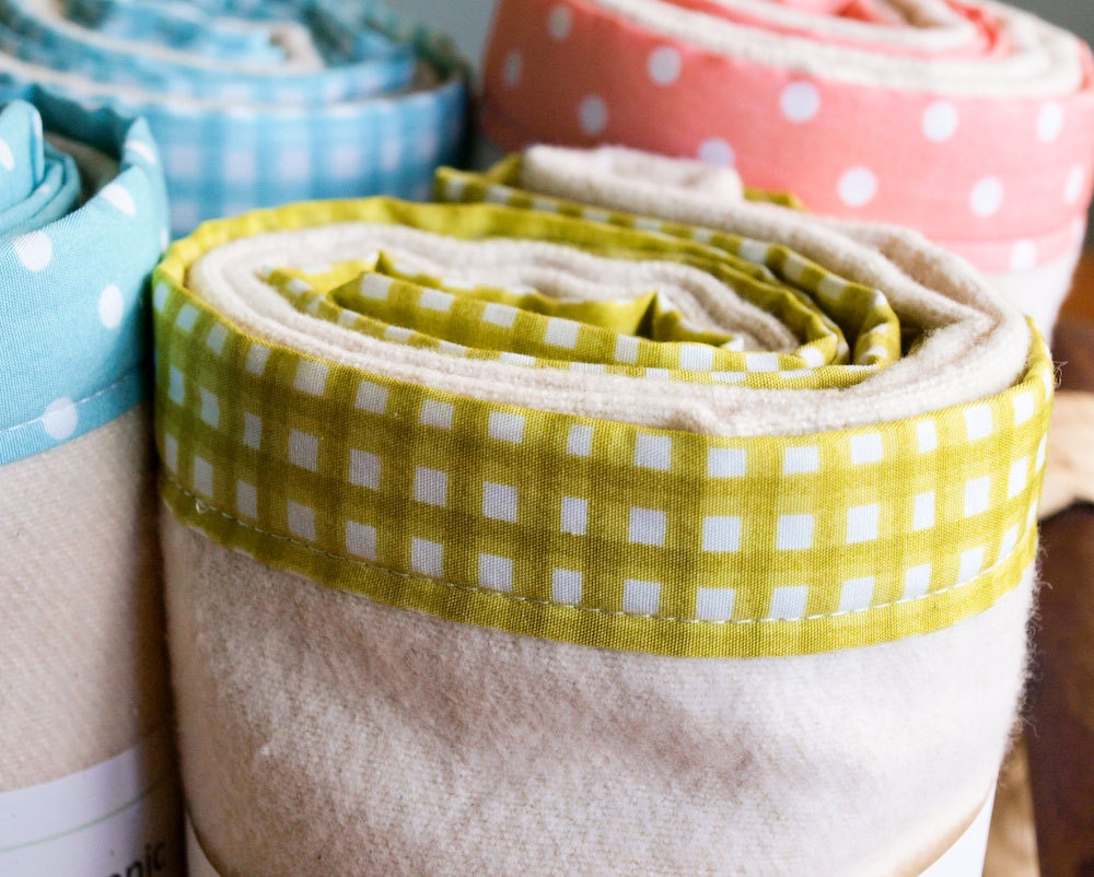 Organic Baby Blanket, Essential, GRASS GINGHAM