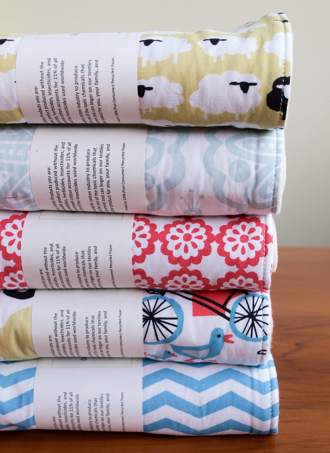 Mother's Day SPIT HAPPENS Organic Burp Cloth SALE, Taali Collection