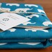 Organic Baby Blanket and Set of 2 Burp Cloths, Ellie, LAST SET