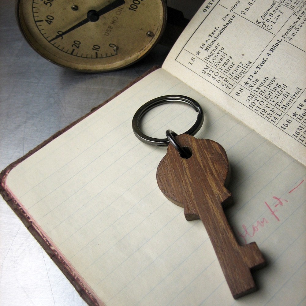 Wooden Key Ring
