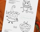 Halloween Pals Embroidery Pattern
