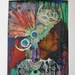 native american headdress art print