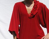 Anastacia Dress - Crimson