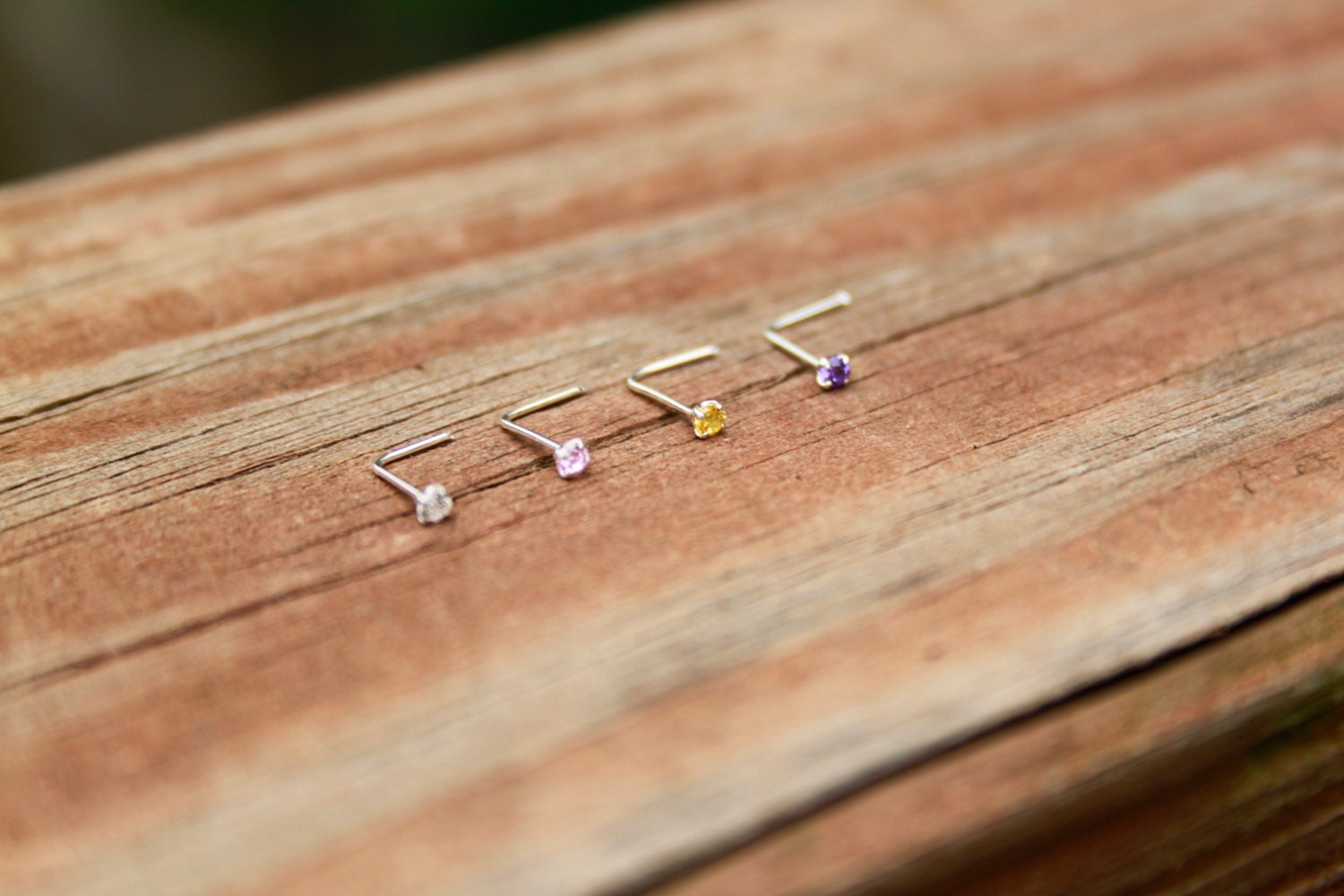 Crystal Nose Stud . NEW COLORS