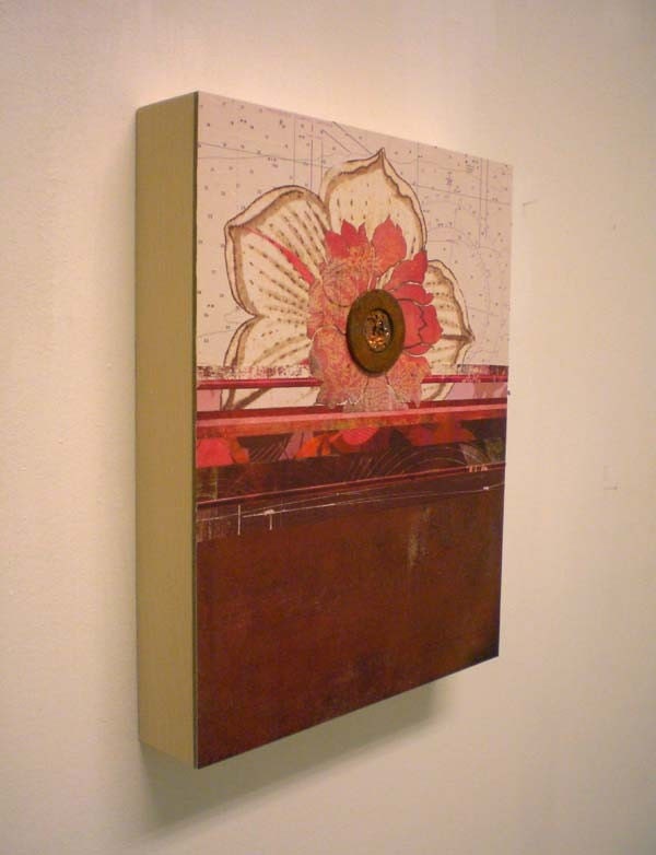 Overblown - Original Mixed Media Collage Art