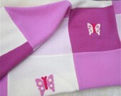 Pink Cashmere Baby Quilt Pure Cashmere - Made to Order - Upcycled Sweaters - So Soft. Great Baby Shower Gift
