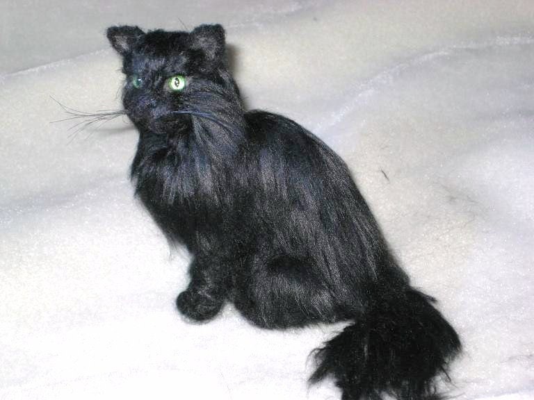 Needle Felted Pets / Custom Portrait Sculpture of your Cat