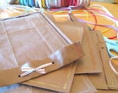Set of 3 Handmade Shipping Mailers- Recycled