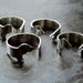 Argentium Silver Dachshund Dog Ring