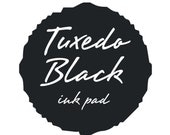 Black Ink pad for rubber stamps black stamp pad --9544