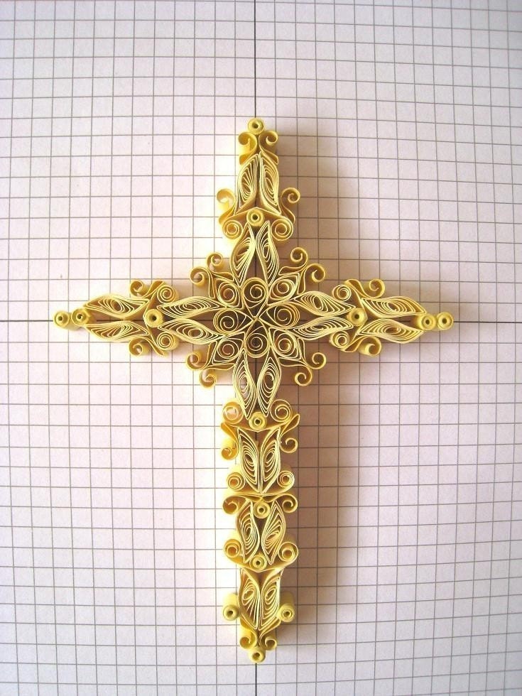 The Sophia Cross - Detailed Quilling Tutorial in PDF