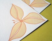 Trillium Flat Cards - set of 5