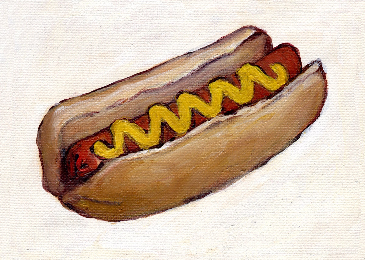 Hotdog - 5x7 Print