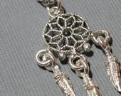 Chase those Nightmares Away - Dream Catcher  Charm Necklace