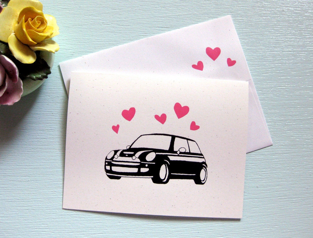 Mini love. MINI Cooper Card.