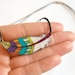 Feather necklace