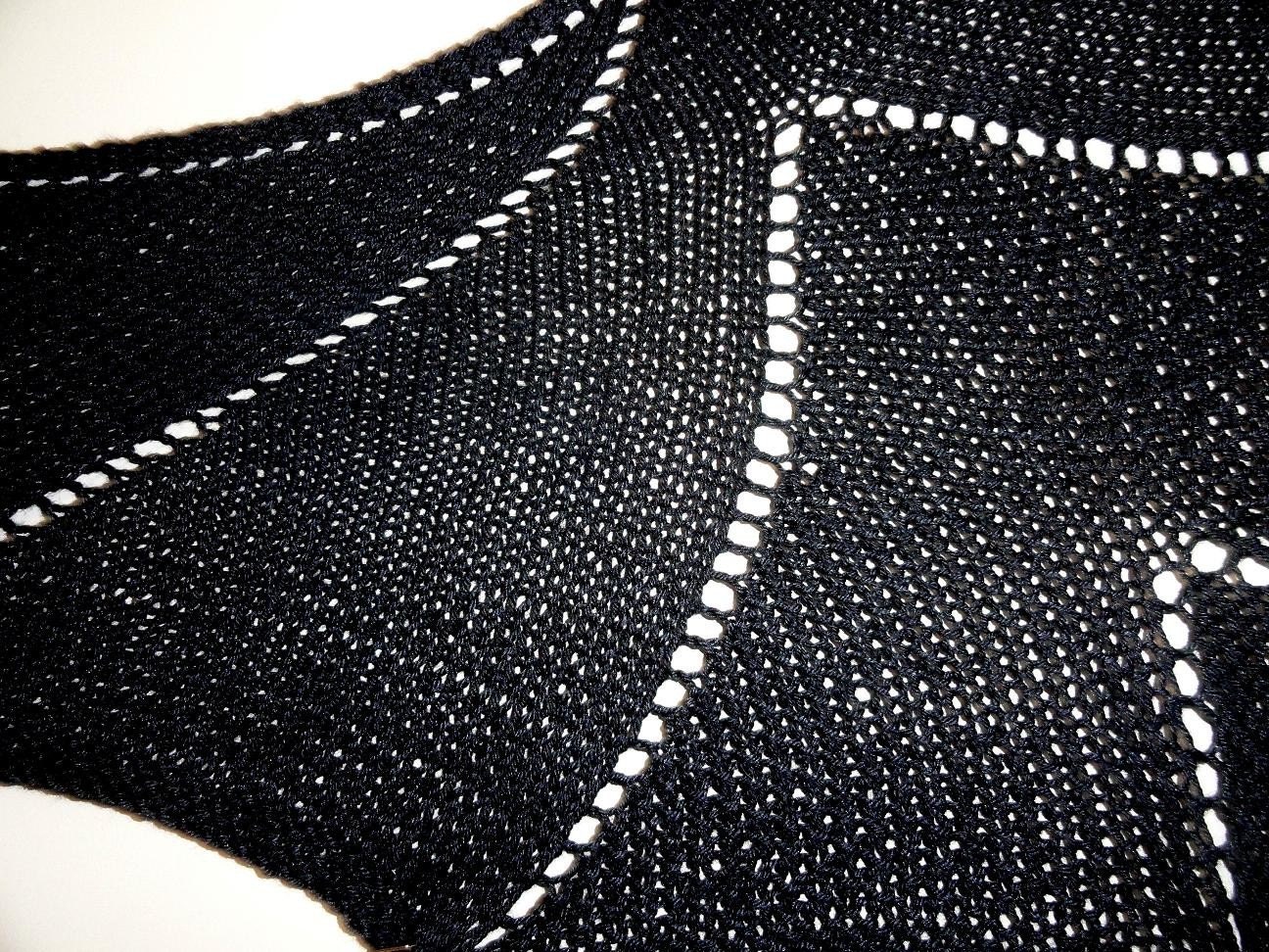 No Two Snowflakes presents Little Perfect One LACE SHAWL PATTERN Pdf by Karen Walker
