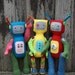 Disco-Bot Robot sewing pattern