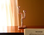 Industrial Decor Copper Pipe Candle Holder