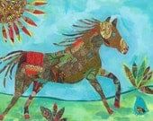 Colorful Pony ride NEW DESIGN